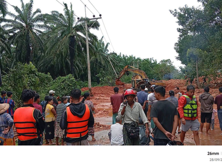 ထားဝယ်၊ကျေးရွာ ၆၀ကျော်ရေကြီးမှုအတွင်း သေဆုံးသူအနည်းဆုံး ၁၃ ဦးရှိလာ