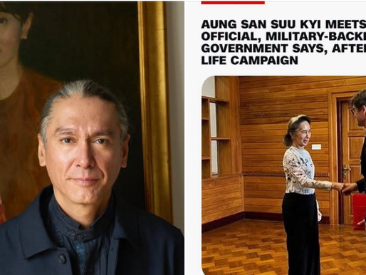 ဒေါ်အောင်ဆန်းစုကြည်နဲ့ ICRCတွေ့ဆုံမှုဟာ အပြုသဘောဆောင်တဲ့ပထမဆုံးခြေလှမ်းဖြစ်ကြောင်း ကိုထိန်လင်းပြော