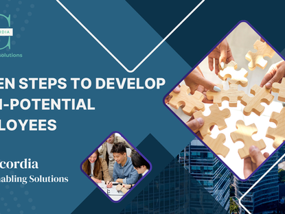 Seven steps to develop high-potential employees