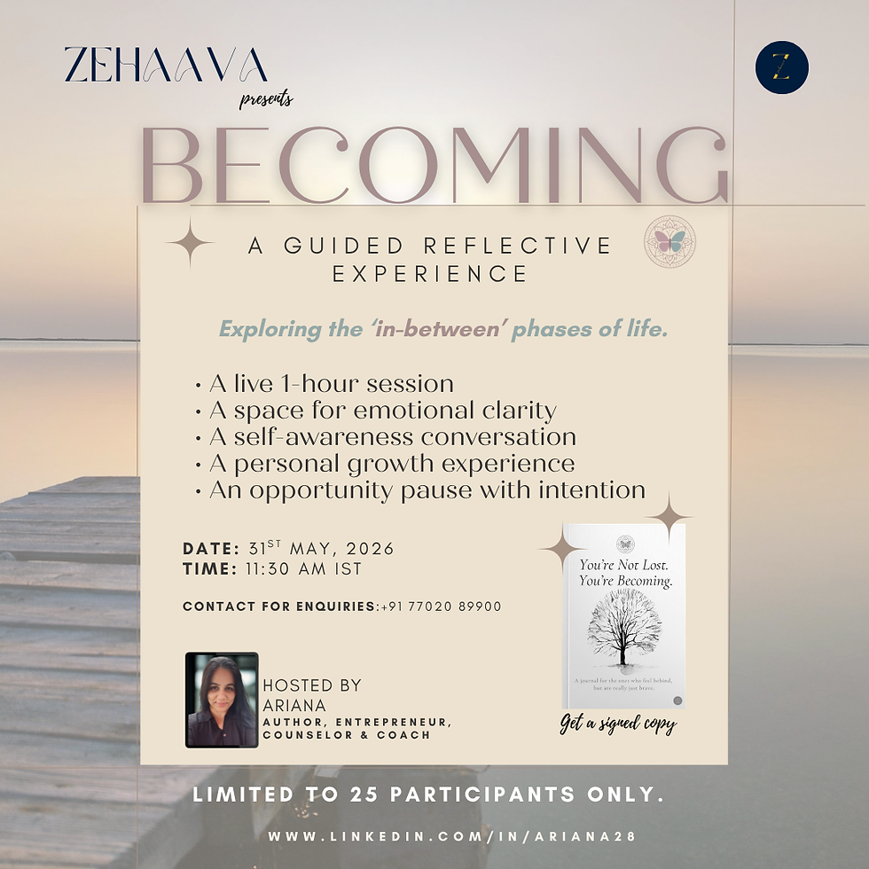 BECOMING© — A Guided Reflective Experience