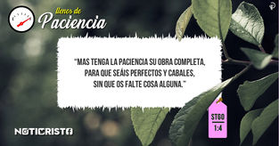 “Llenos del Espíritu Santo” Día 5: Llenos de Paciencia