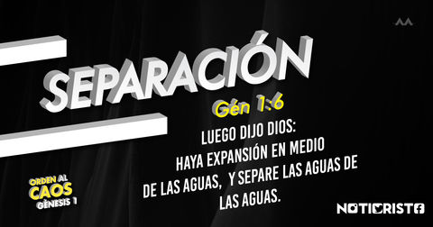 “Trayendo orden al caos” Día 3: Separación