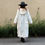 Miniature : Sabini manteau femme ronde velours blanc