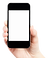iPhone na mão