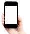 iPhone en la mano