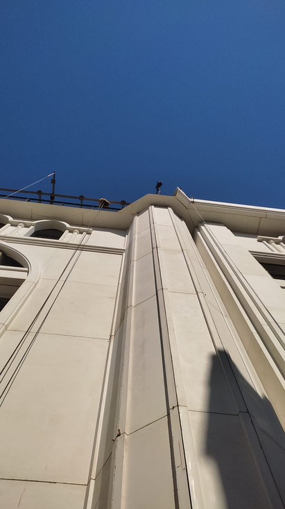 GRC Project GRC exterior cladding precast 3d design exterior design GRC application project