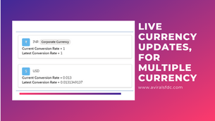 Live Currency Updates, for Salesforce Multiple Currency