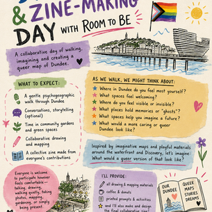 Walking, Drawing and Zine Making Day