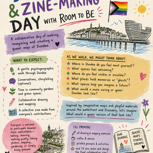 Walking, Drawing and Zine Making Day