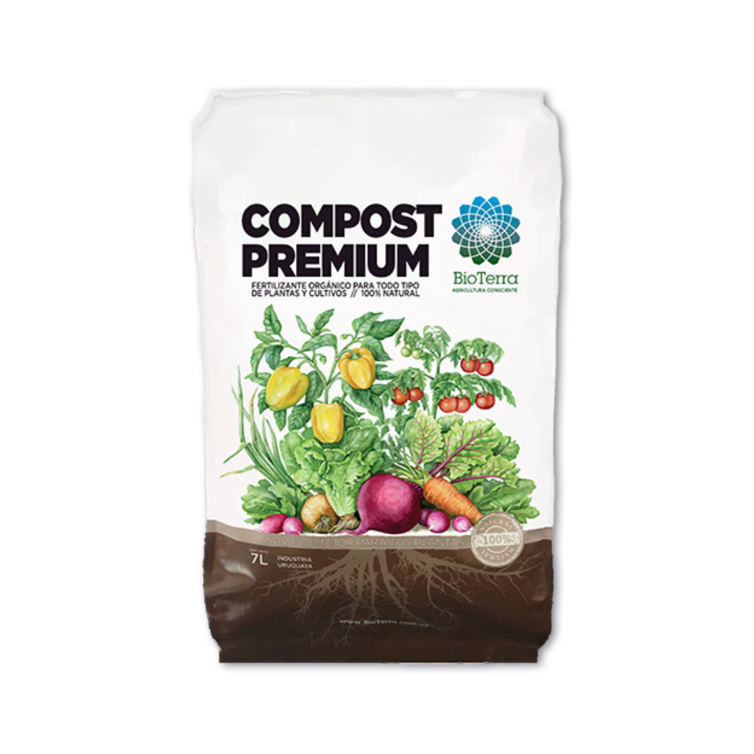 Compost Premium BioTerra 7 Litros