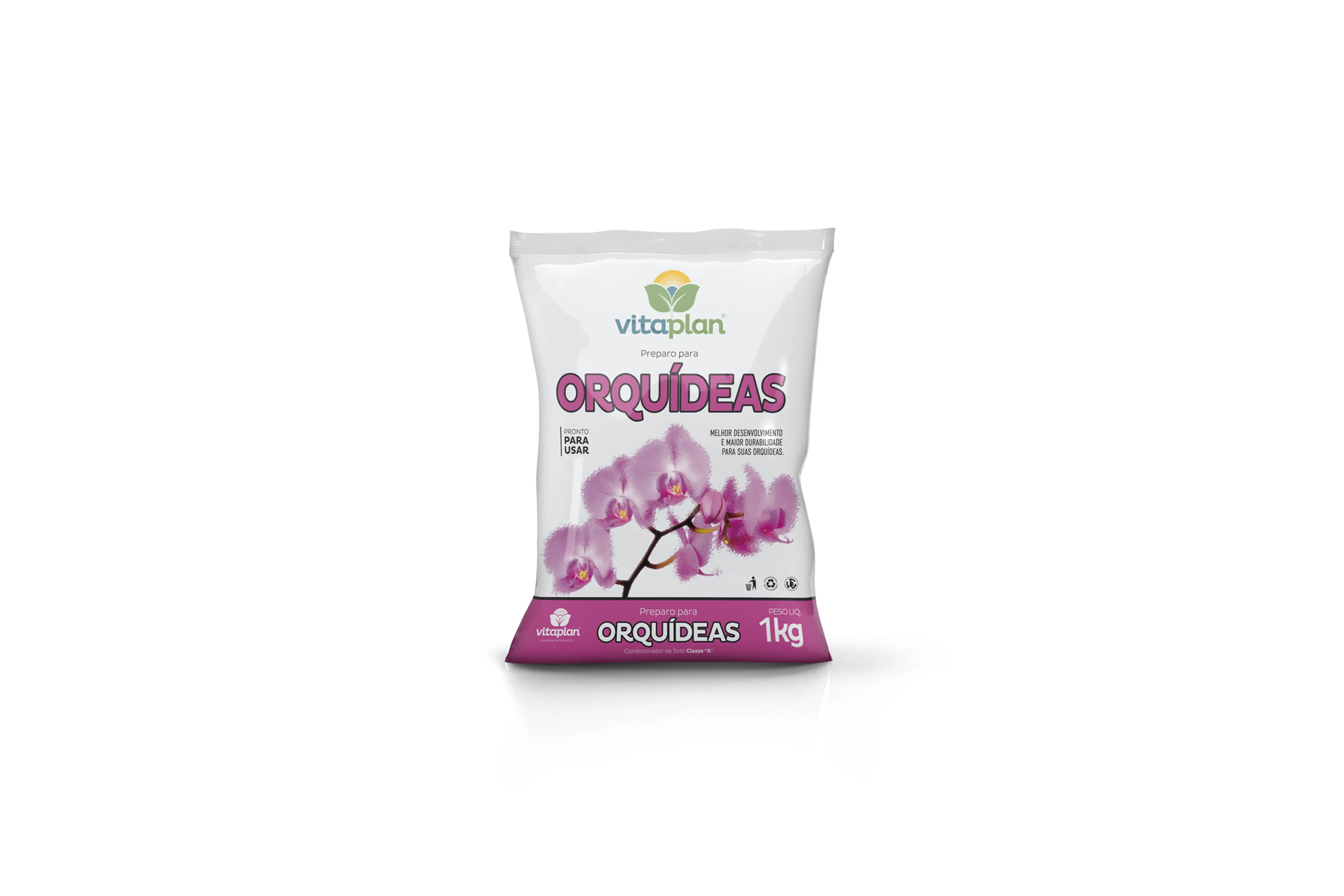 Sustrato Para Orquídeas Vitaplan 1 Kg