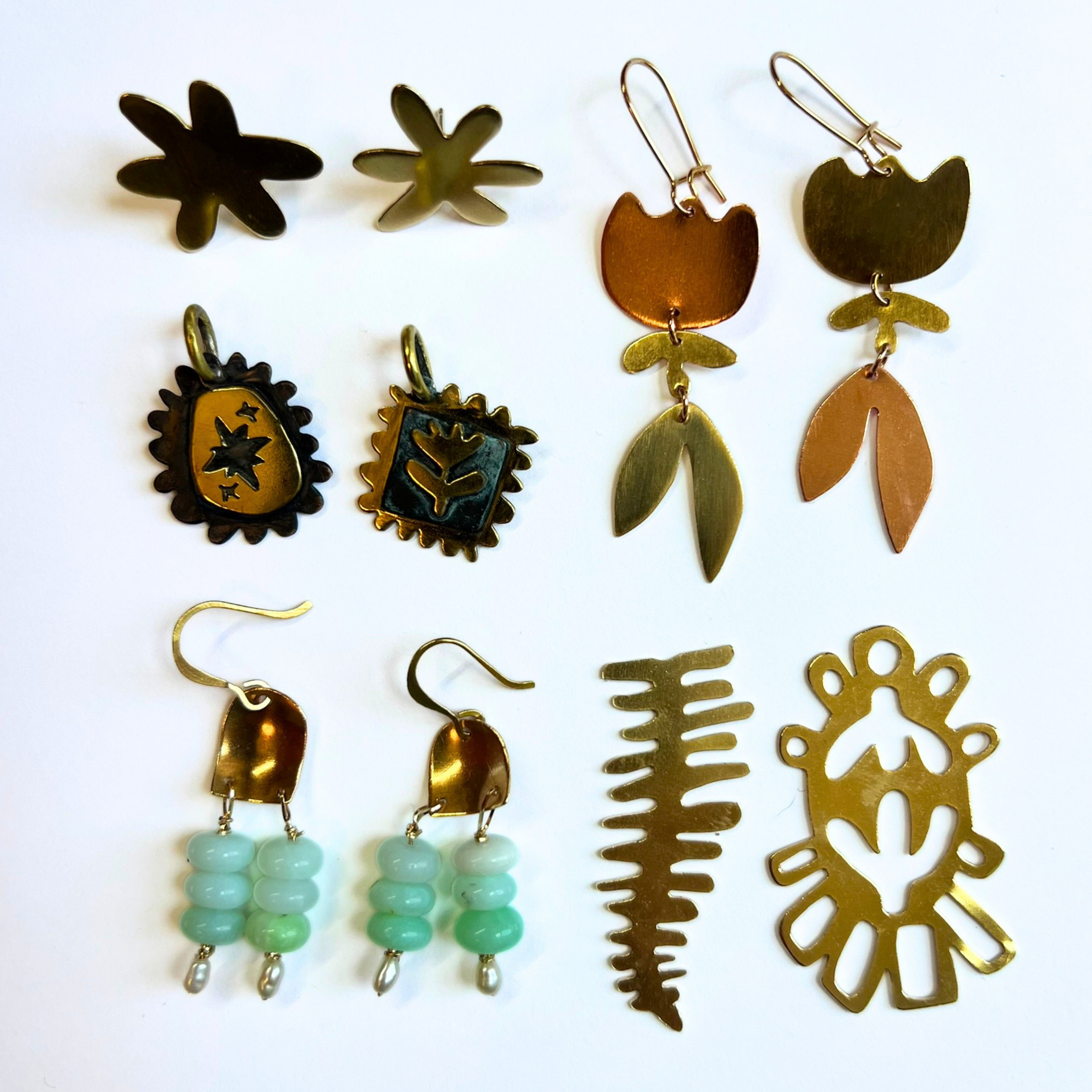 Gift-Ready Charms, Pendants and Earrings at Sharon Art Studio