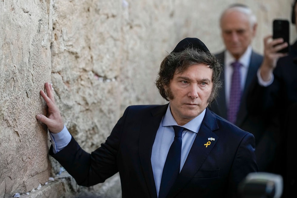 Javier Milei support for Israel and its impact on Argentina’s Jewish community and Jewish identity