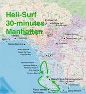 30-minute Los Angeles Helicopter ride - Torrance, Redondo, Hermosa, Manhattan Beach, Palos Verdes, San Pedro, LA Harbor, Long Beach