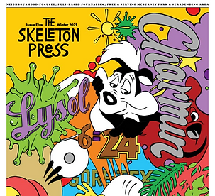 EronOne designed cover of Skeleton Press