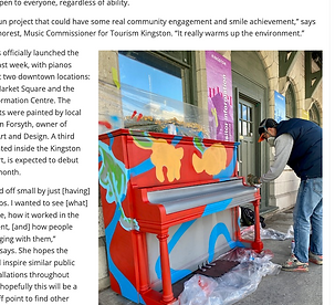 Painted Pianos - Kingstonist