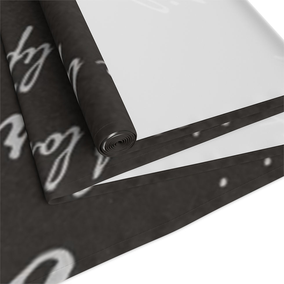 Thumbnail: Ruining My Life Dark Table Runner (Cotton, Poly)