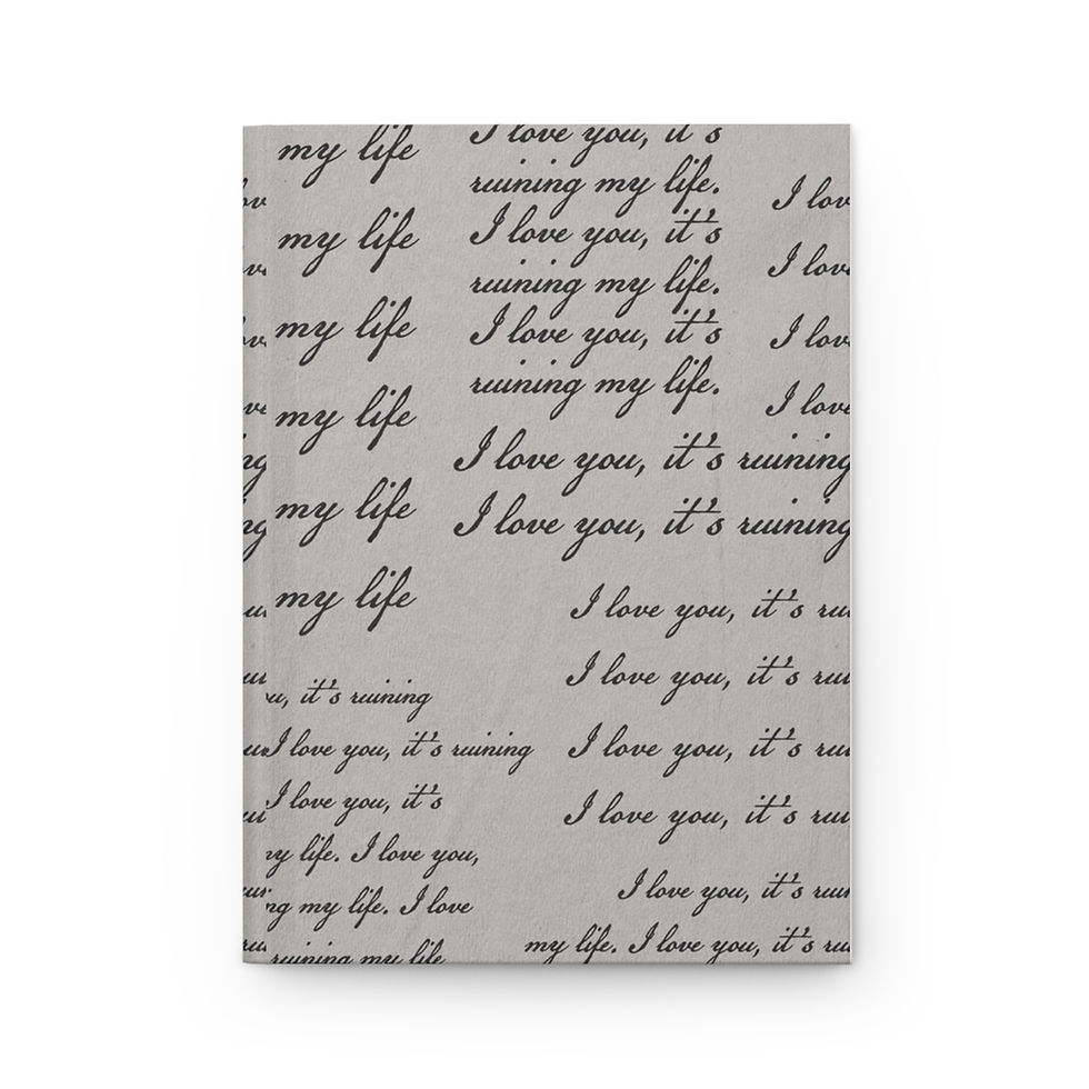 Thumbnail: Ruining my life TTPD Hardcover Journal 