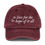 Thumbnail: For the hope of it all Hat- White Embroidery 