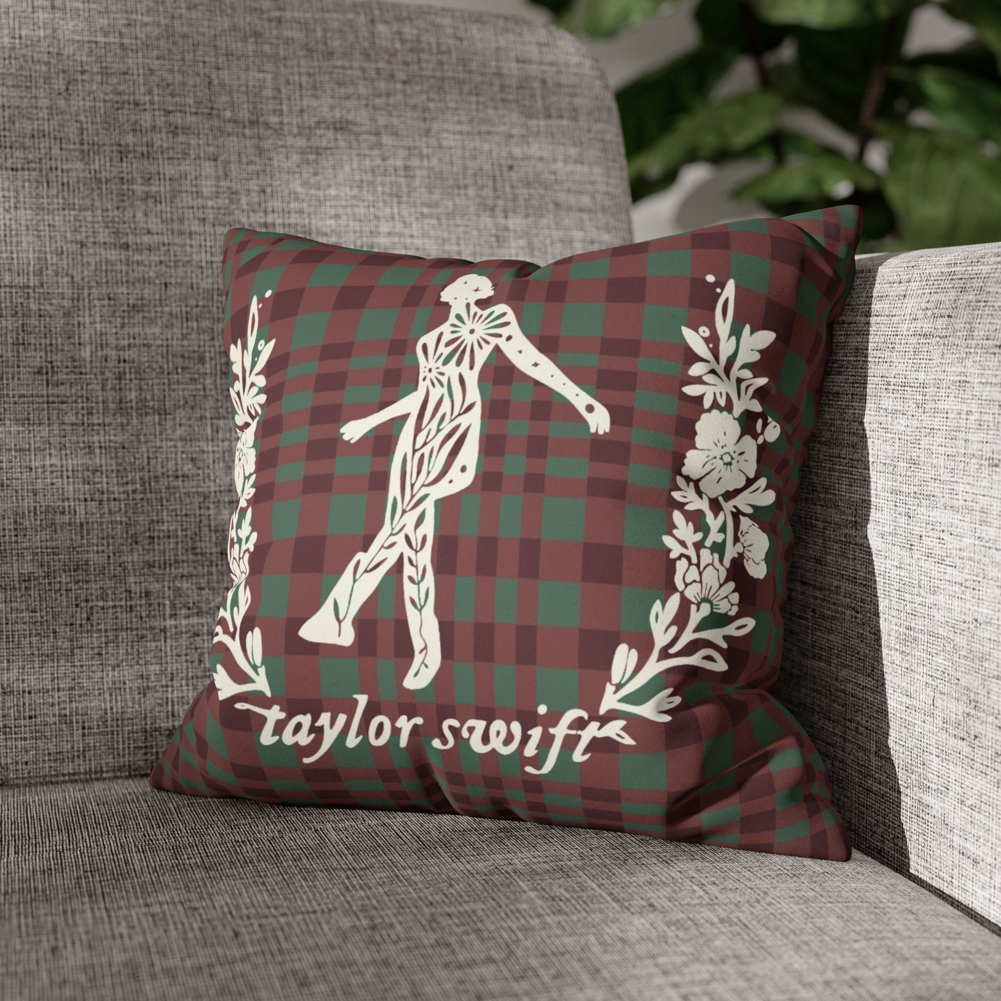 Folklore Tightrope Throw Pillow Case