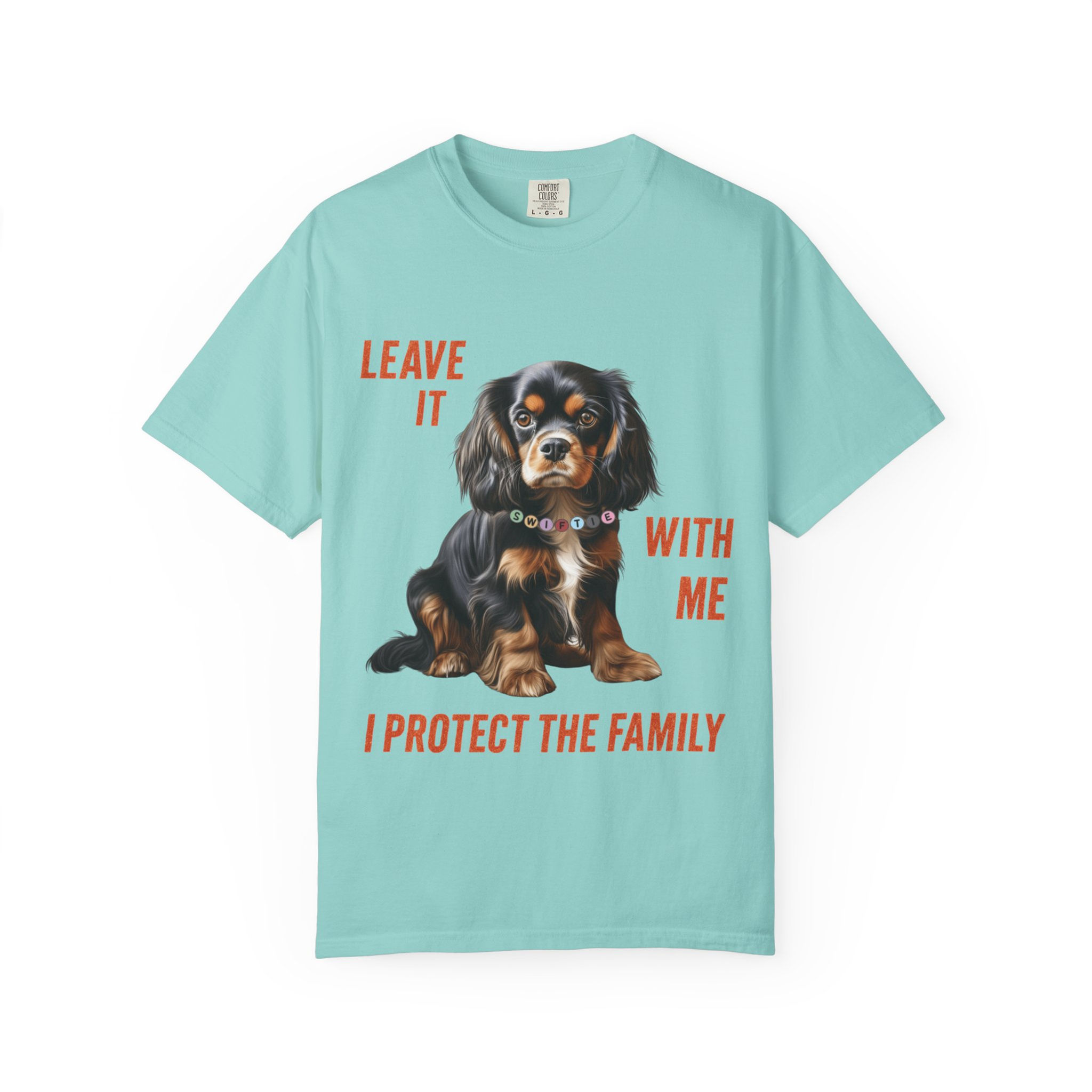 Father Figure Cavalier Spaniel T-Shirt