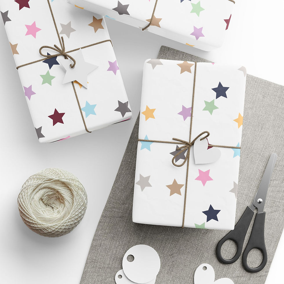 Thumbnail: Eras Stars Gift Wrap Paper