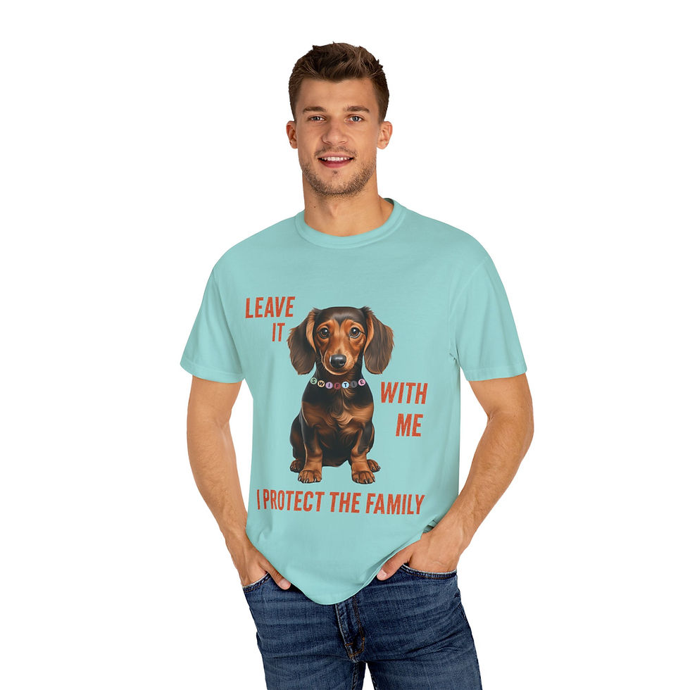 Thumbnail: Father Figure Dachshund T-Shirt