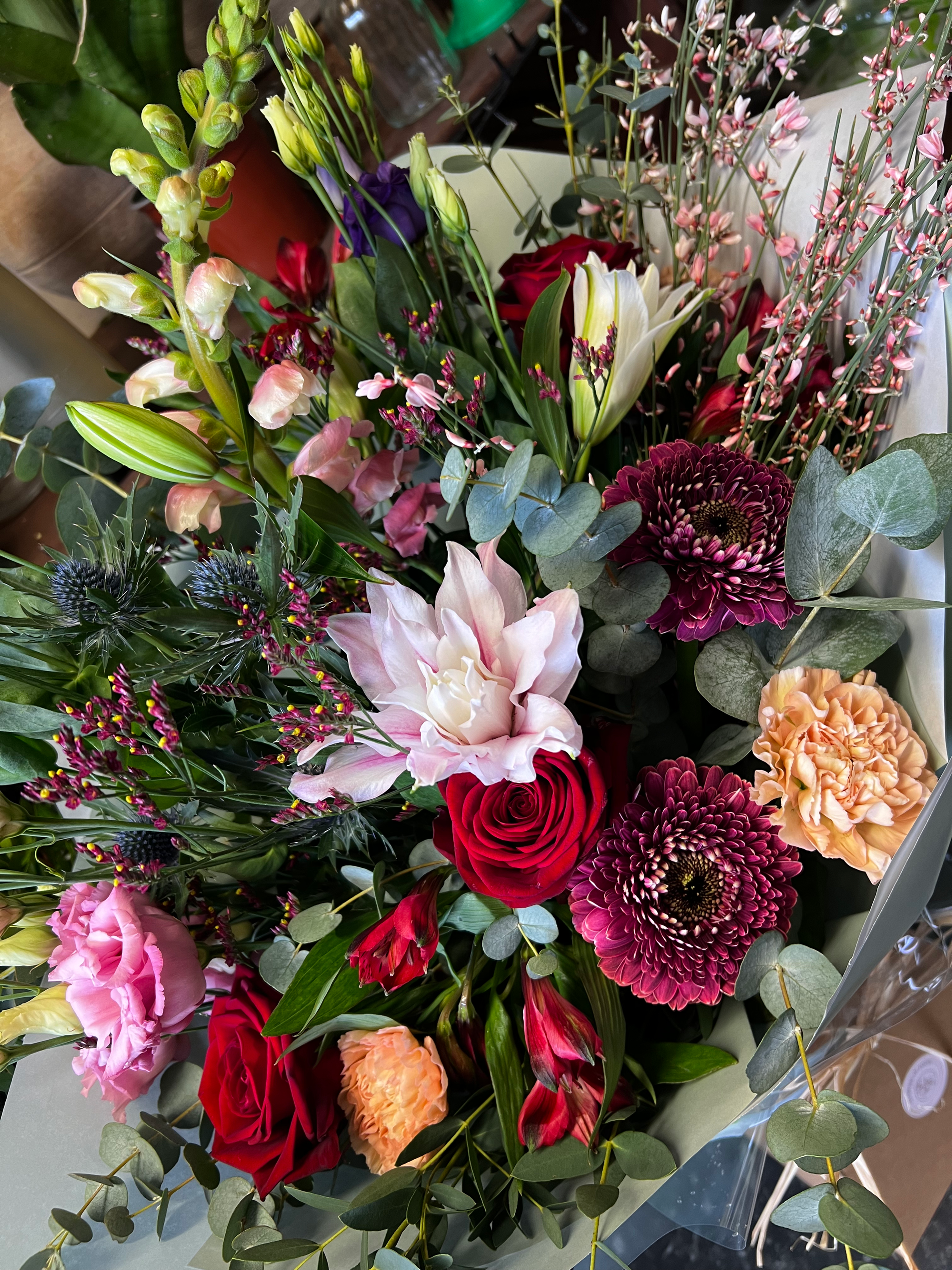 Romantic Florist Choice Aqua Pack