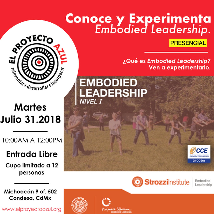 Charla informativa presencial: Embodied Leadership, Nivel 1