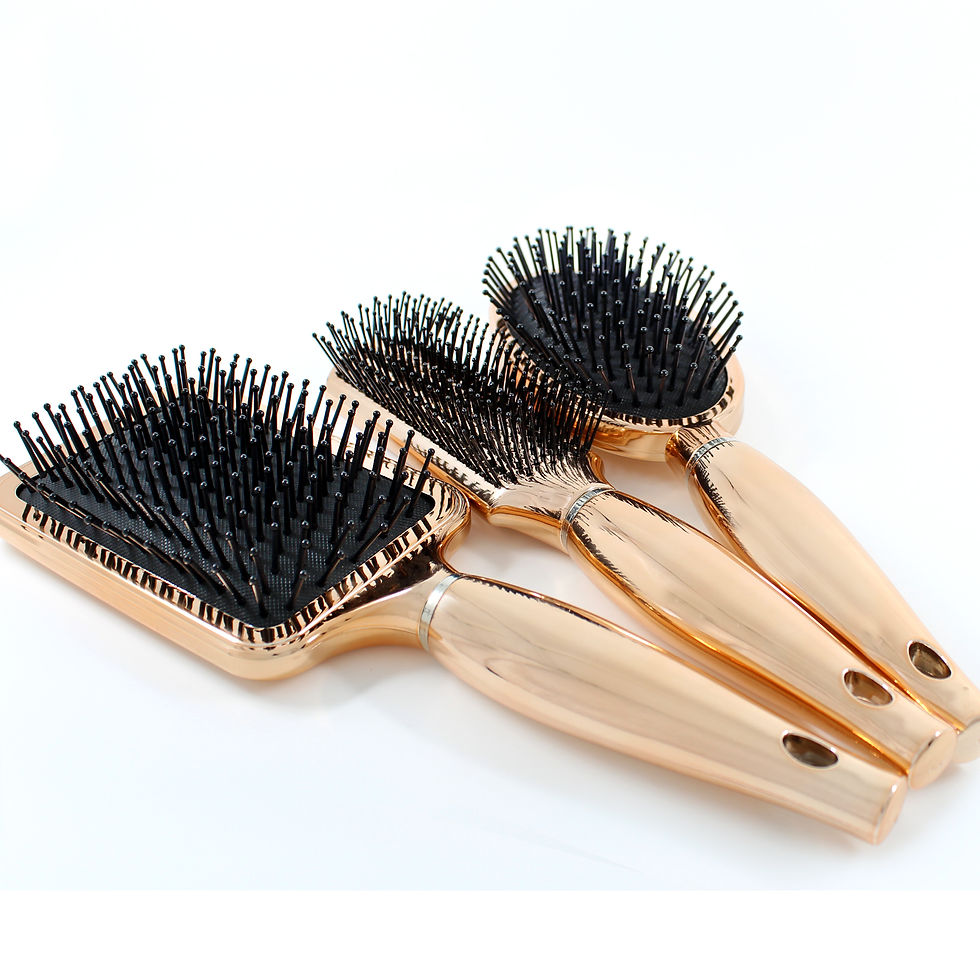 Thumbnail: Rose Gold Chromed Brush - Air Detangler