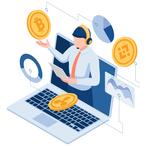 crypto analysis illustration