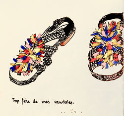Mes sandales