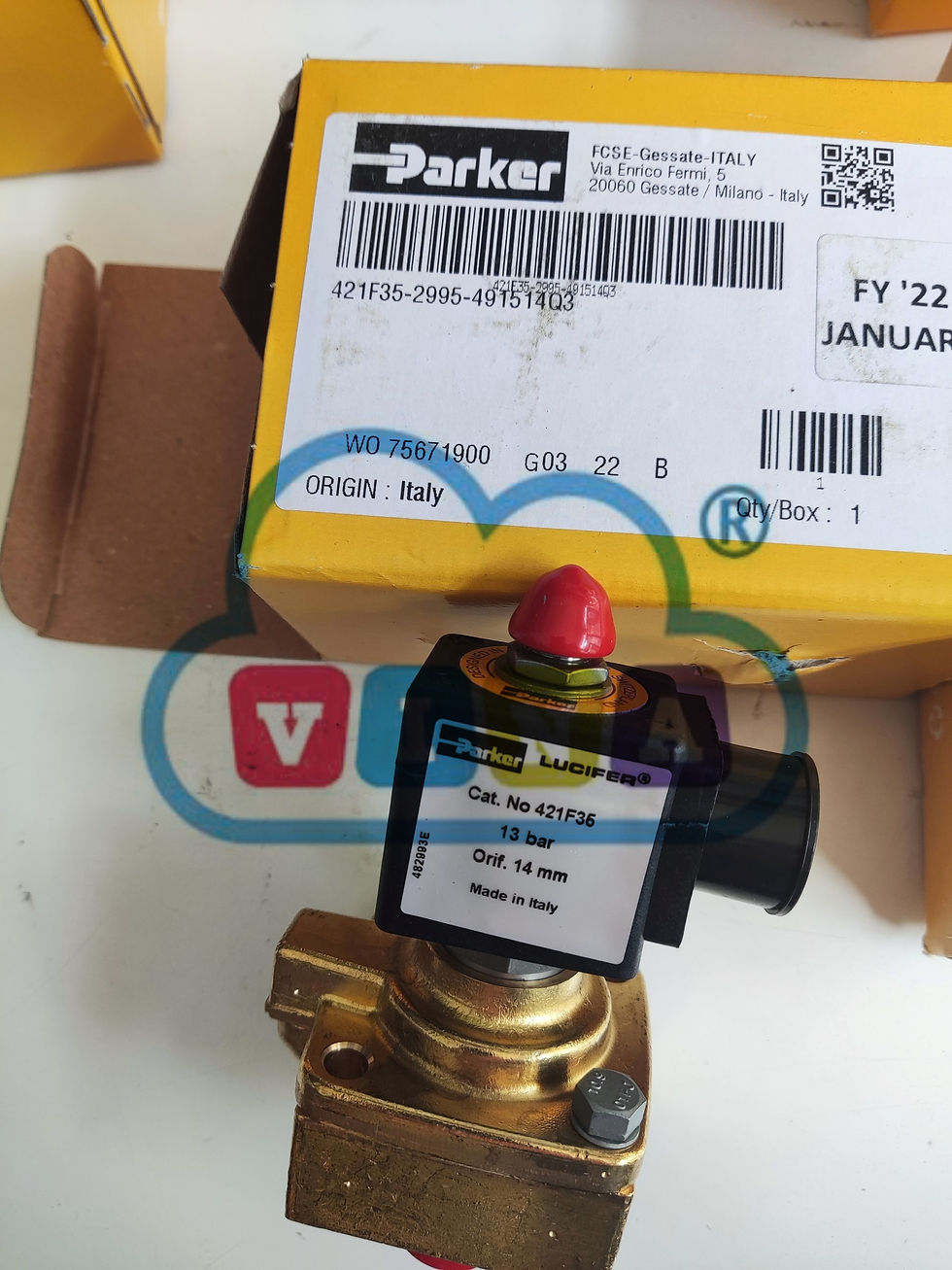 Thumbnail: Van Điện Từ Parker 322F35-2995-491514Q3,  321F35-2995-491514Q3,  421F35-2995-491
