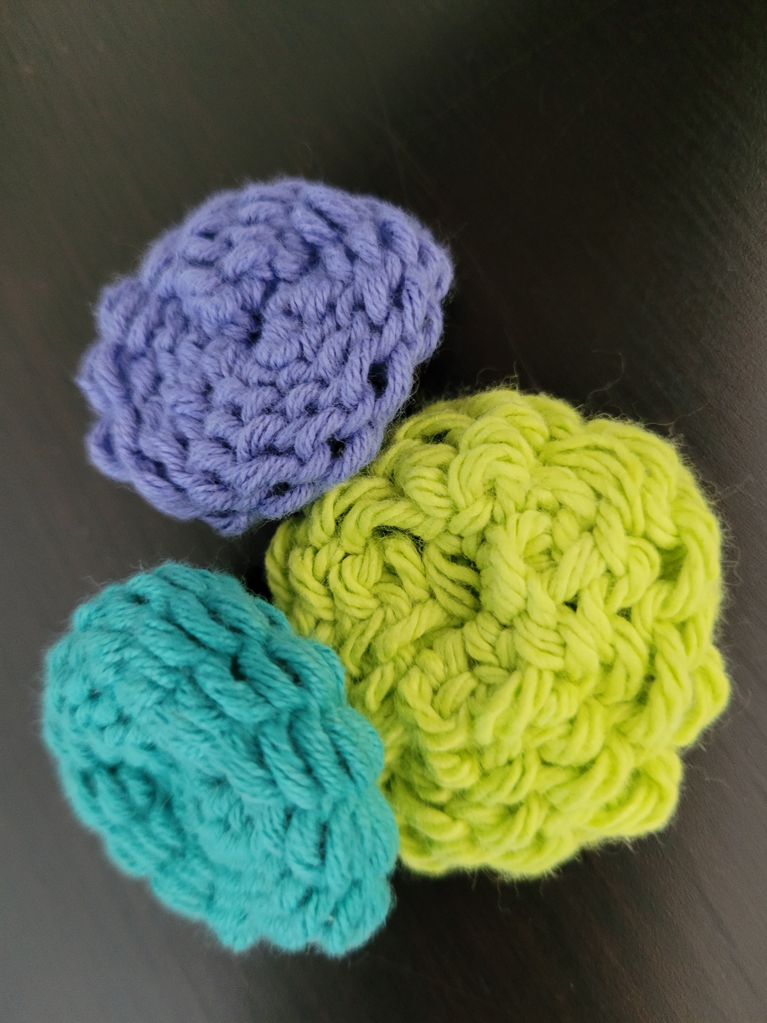 Small Face Scrubbies (3 pack)