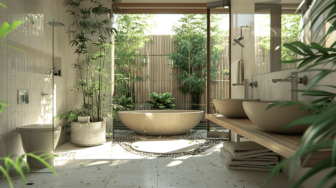 eco friendly bathroom