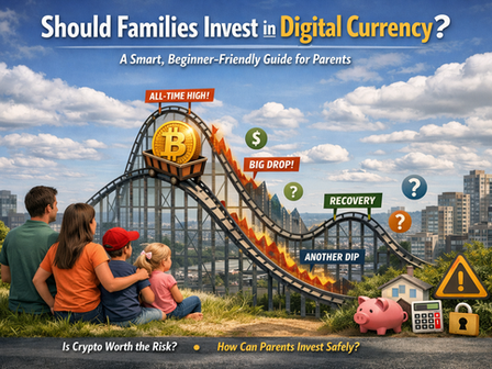 Should Families Invest in Digital Currency? What Parents Need to Know Before Putting in a Single Dollar