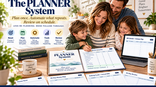 The PLANNER System: A Printable Budget Planner for Families Who Want More Follow-Through