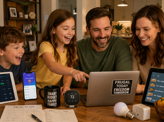 Tech-Infused Frugal Living in 2026: How AI Budgeting Tools & Smart Devices Help Families Beat Inflation