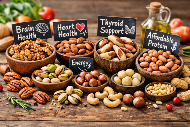 The Healthiest Nuts to Eat Daily (Based on What Your Body Needs)