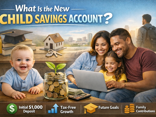 Golden Start Savings: A Parent’s Guide to the New Child Savings Account and How to Maximize It