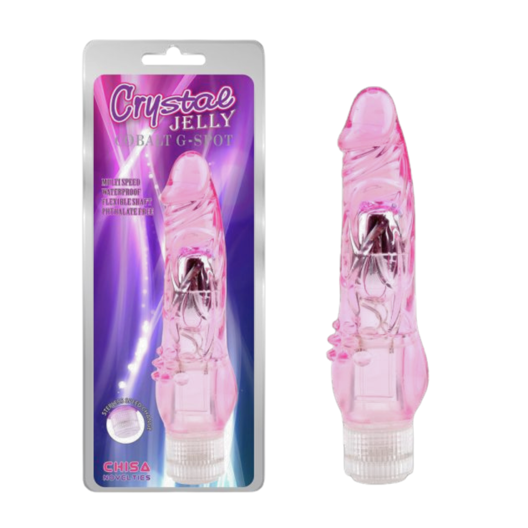 Cystal Jelly Cobalt G-spot Rosa