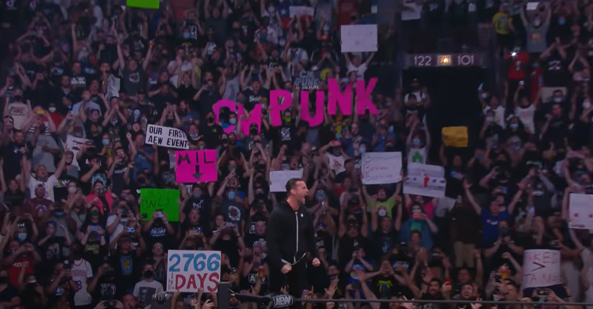 CM Punk Arrives in AEW South Town Productions