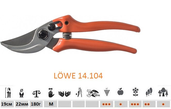 Секатор LOWE 14.104