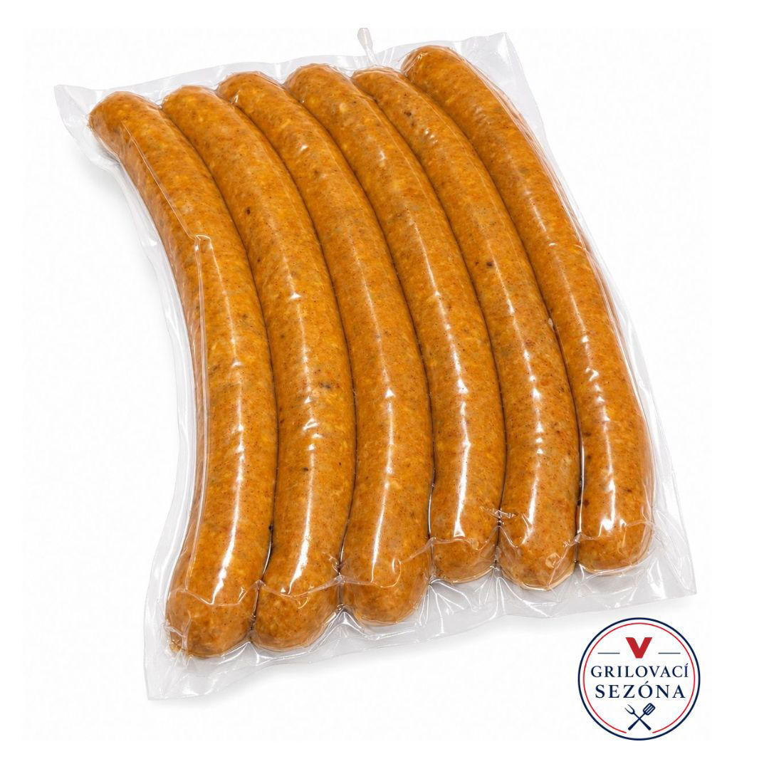 Verner Mexická grilovací klobása 490g