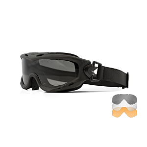 Wiley X SPEAR - Matte Black - Grey/Clear/Light Rust Shields