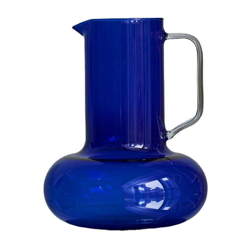 Thumbnail: 54oz Water Pitcher Glass Pitcher Tea Kettle Large Pitcher Glass Teapot Water