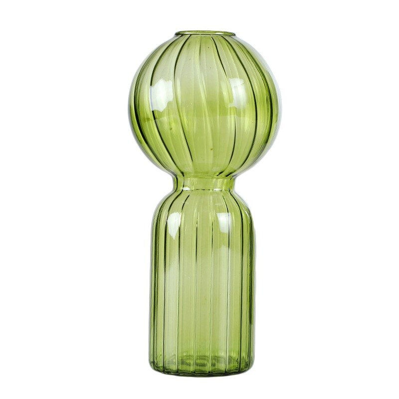 Thumbnail: Creative Glass Vase Candle Holders Clear Flower Vase Wedding Centerpieces Home 
