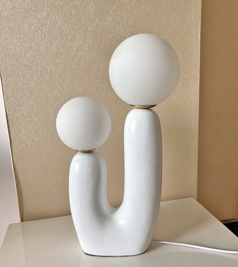 Thumbnail: Nordic Ins Style Creative Art Table Lamp Modern Minimalist Bedroom Bedside Lamp