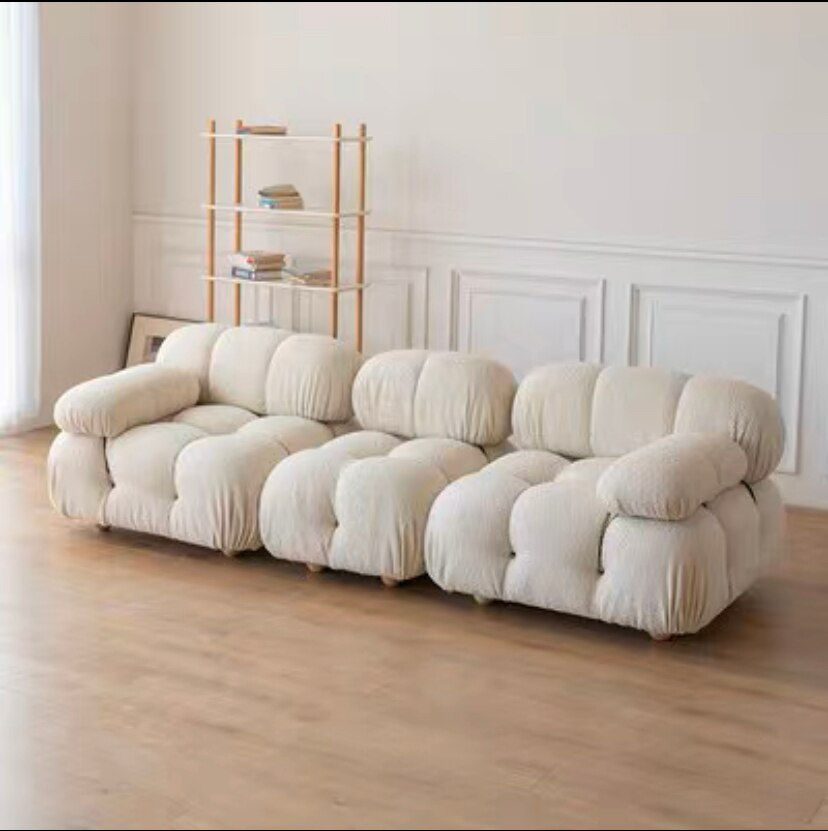 Thumbnail: Modern Sofa Combinations with Flexible Fabric Modules  Vintage Furniture-Inspir