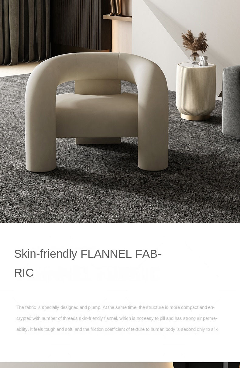 Thumbnail: Single Sofa Chair Light Luxury Leisure Net Red Chair Living Room Nordic Single 